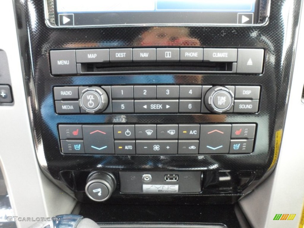 2012 Ford F150 FX4 SuperCrew 4x4 Controls Photo #62573647
