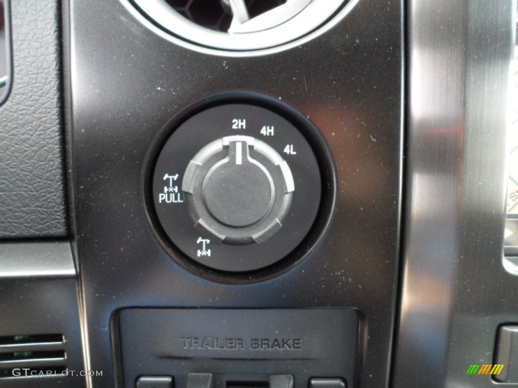 2012 Ford F150 FX4 SuperCrew 4x4 Controls Photo #62574046