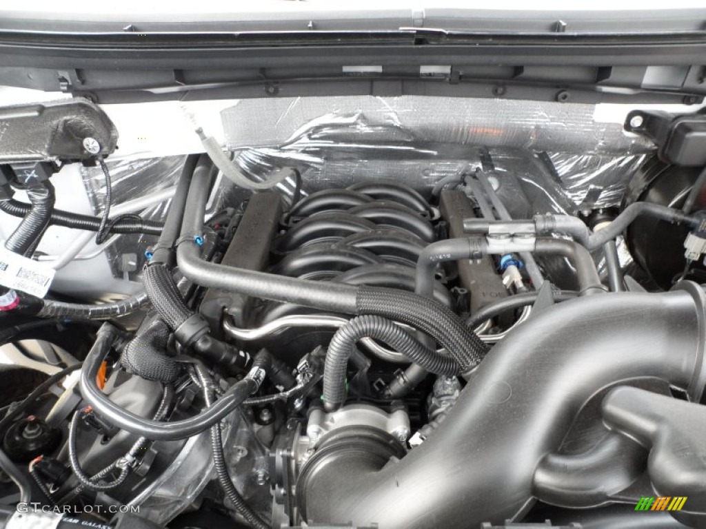 2012 Ford F150 FX4 SuperCrew 4x4 5.0 Liter Flex-Fuel DOHC 32-Valve Ti-VCT V8 Engine Photo #62574637