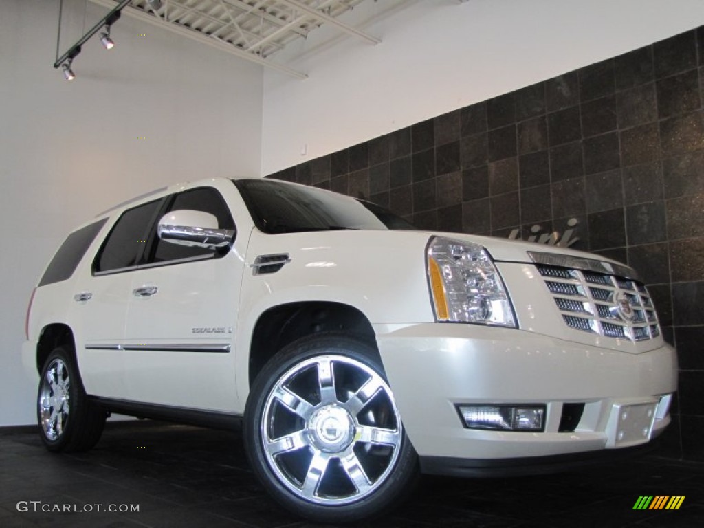 White Diamond Cadillac Escalade