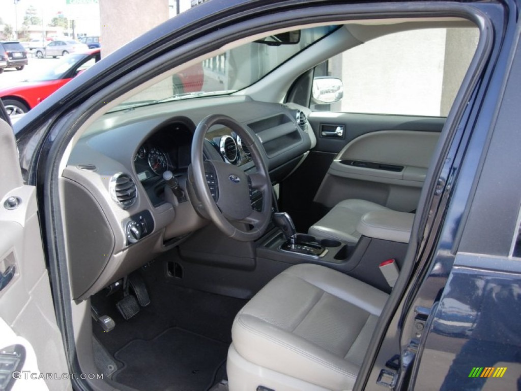 2008 Taurus X SEL AWD - Dark Ink Blue Metallic / Medium Light Stone photo #2