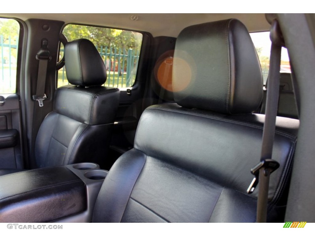 2005 F150 Lariat SuperCrew 4x4 - Dark Stone Metallic / Black photo #34