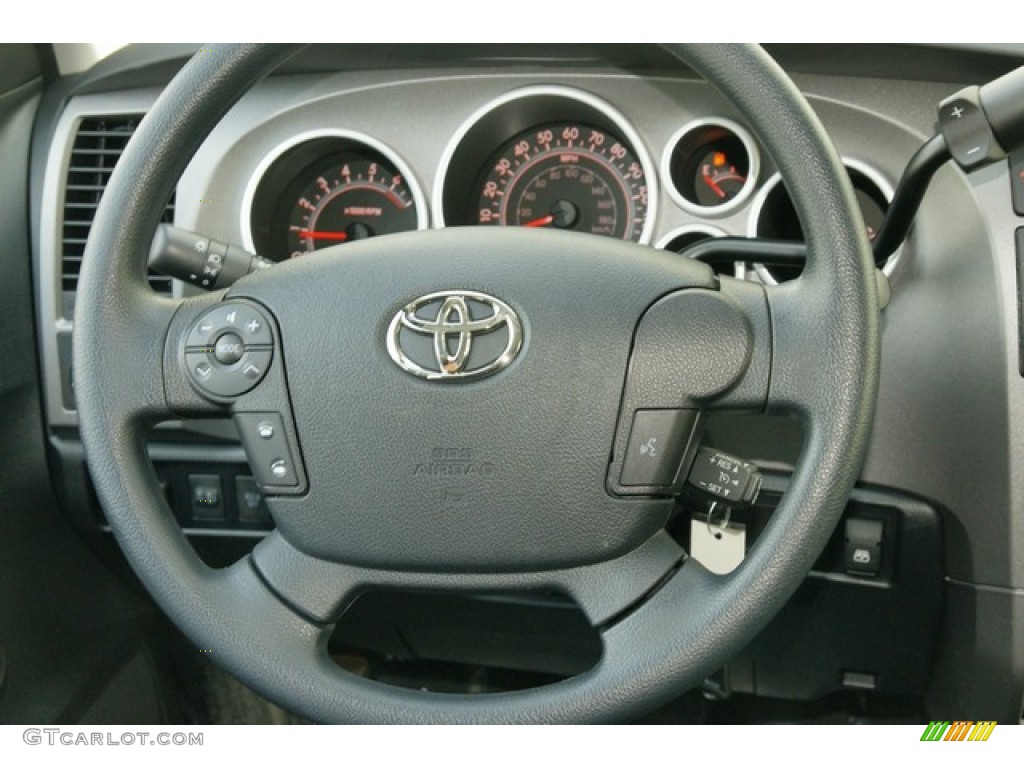 2012 Tundra CrewMax 4x4 - Super White / Black photo #11