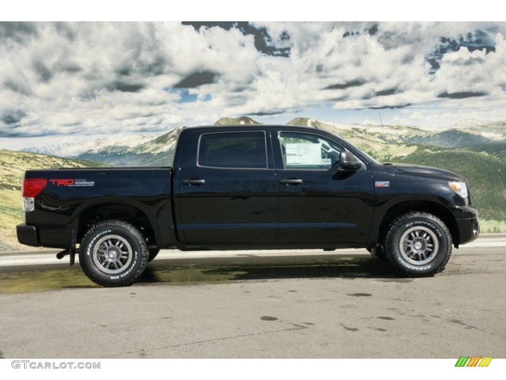 2012 Tundra TRD Rock Warrior CrewMax 4x4 - Black / Black photo #2