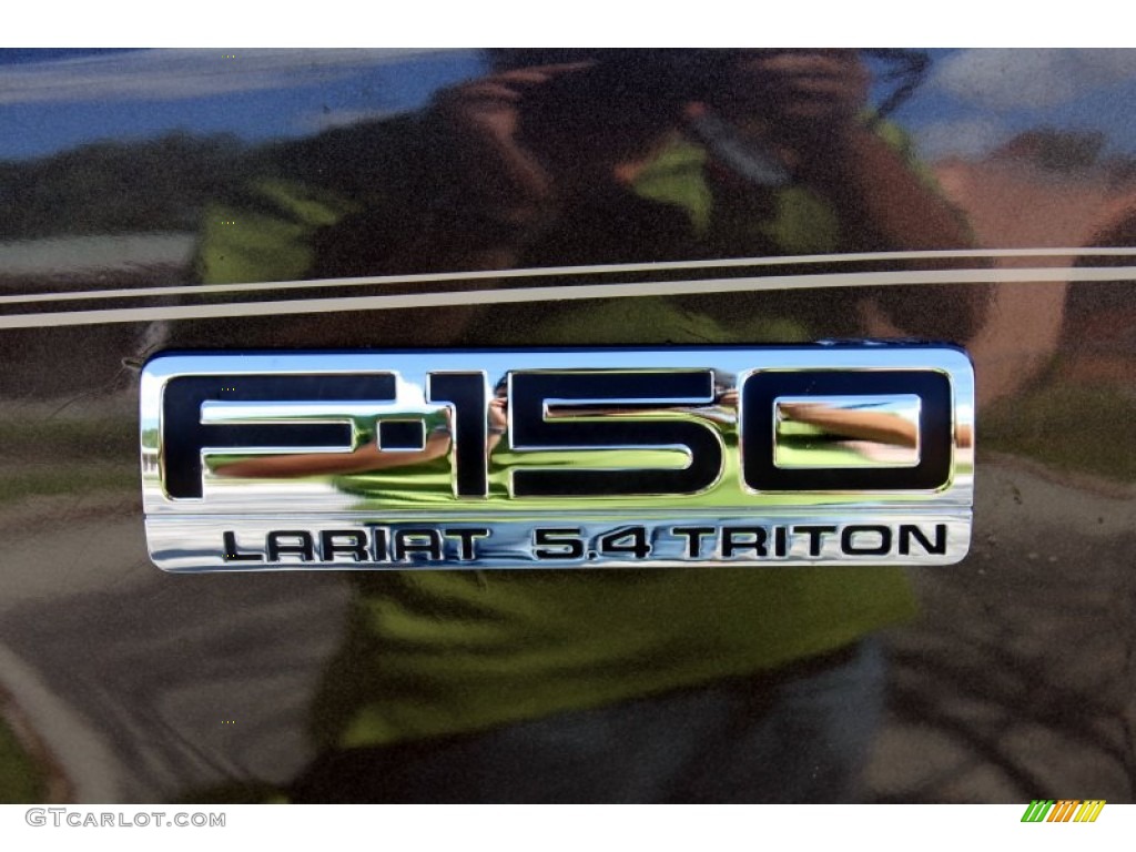 2005 F150 Lariat SuperCrew 4x4 - Dark Stone Metallic / Black photo #78