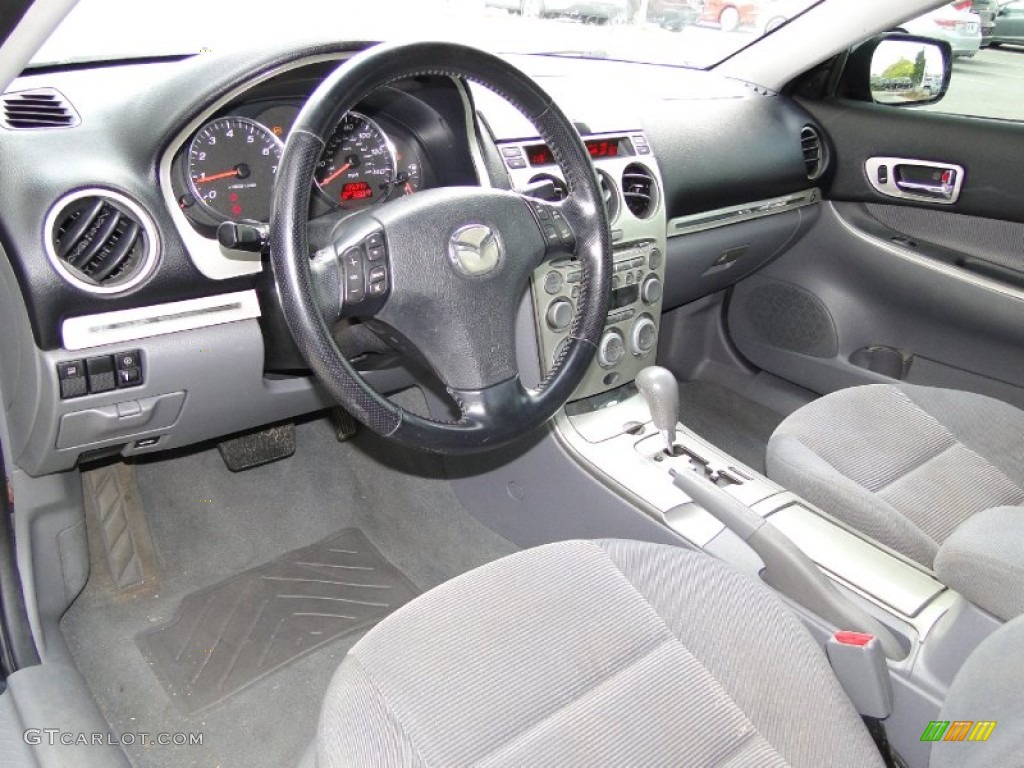 Gray Interior 2003 Mazda MAZDA6 s Sedan Photo #62577118