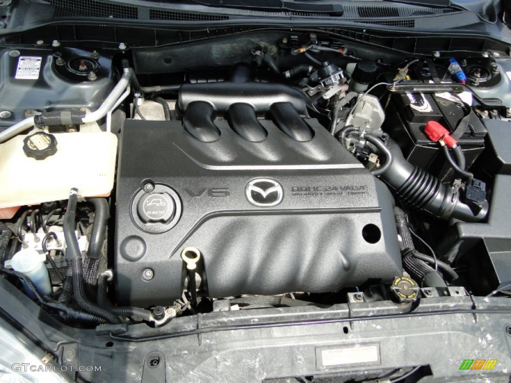 2003 Mazda MAZDA6 s Sedan 3.0 Liter DOHC 24 Valve V6 Engine Photo #62577268