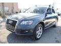2009 Meteor Gray Pearl Effect Audi Q5 3.2 Premium quattro  photo #1