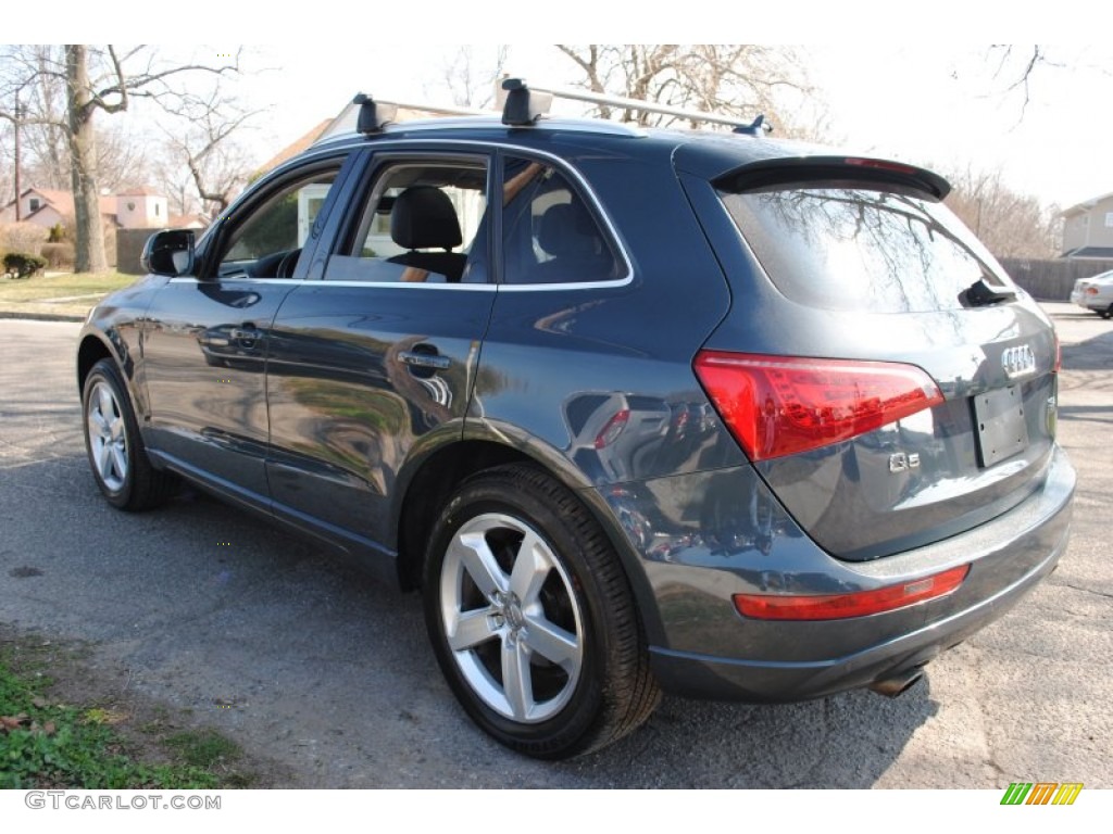 2009 Q5 3.2 Premium quattro - Meteor Gray Pearl Effect / Black photo #2