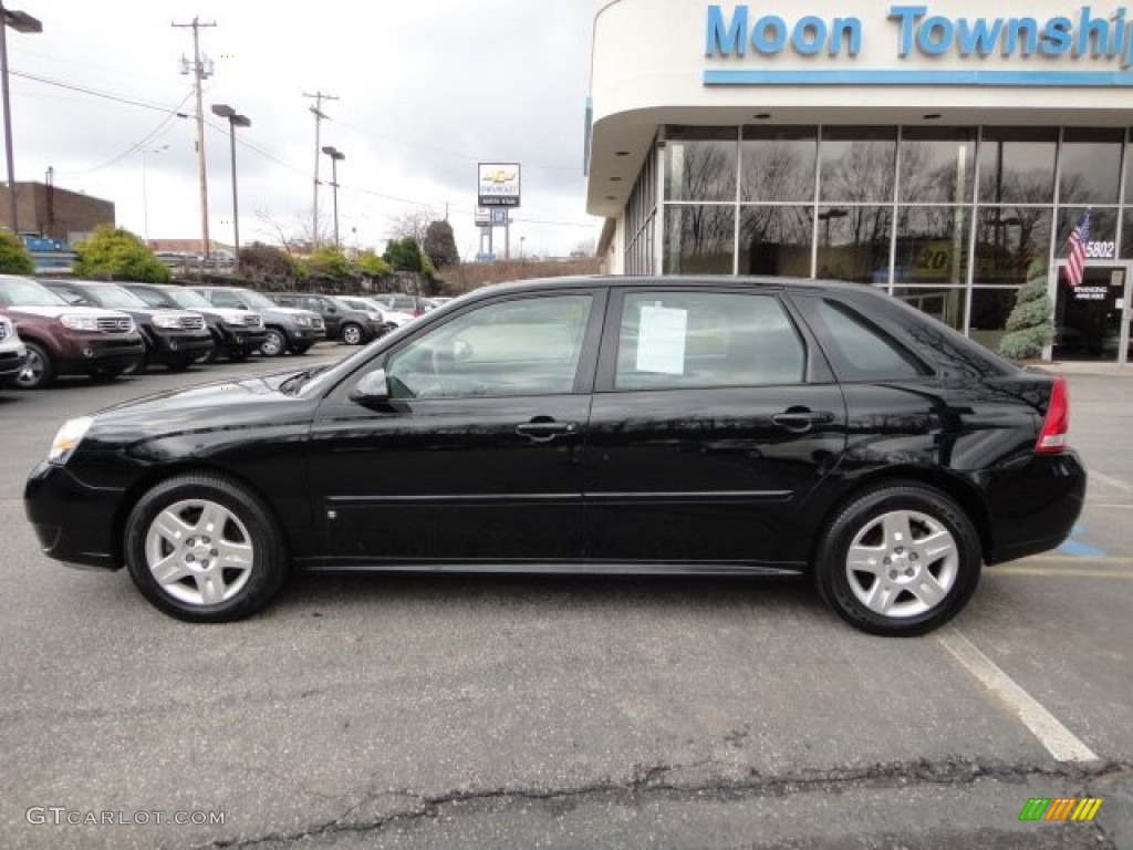 2007 Malibu Maxx LT Wagon - Black / Ebony Black photo #2