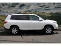 2012 Blizzard White Pearl Toyota Highlander SE 4WD  photo #2