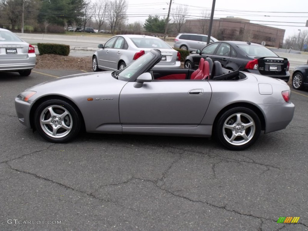 Silver Stone Metallic 2000 Honda S2000 Roadster Exterior Photo #62579641
