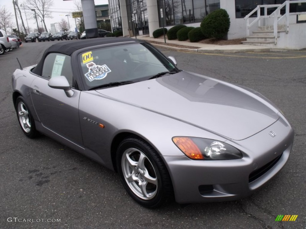 2000 S2000 Roadster - Silver Stone Metallic / Black/Red Leather photo #11