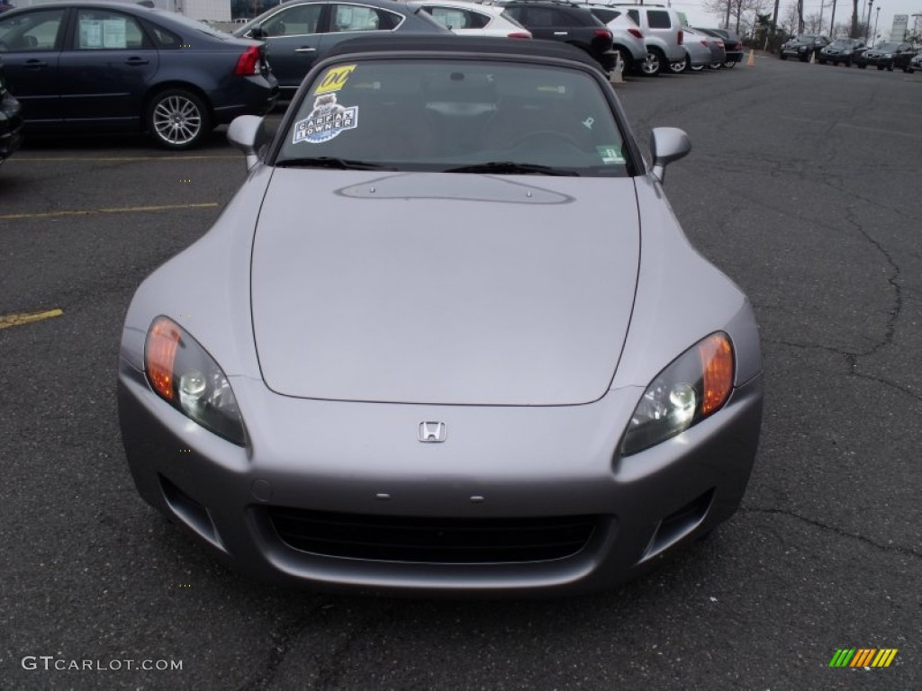 2000 S2000 Roadster - Silver Stone Metallic / Black/Red Leather photo #16