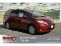 2012 Salsa Red Pearl Toyota Sienna Limited AWD  photo #1