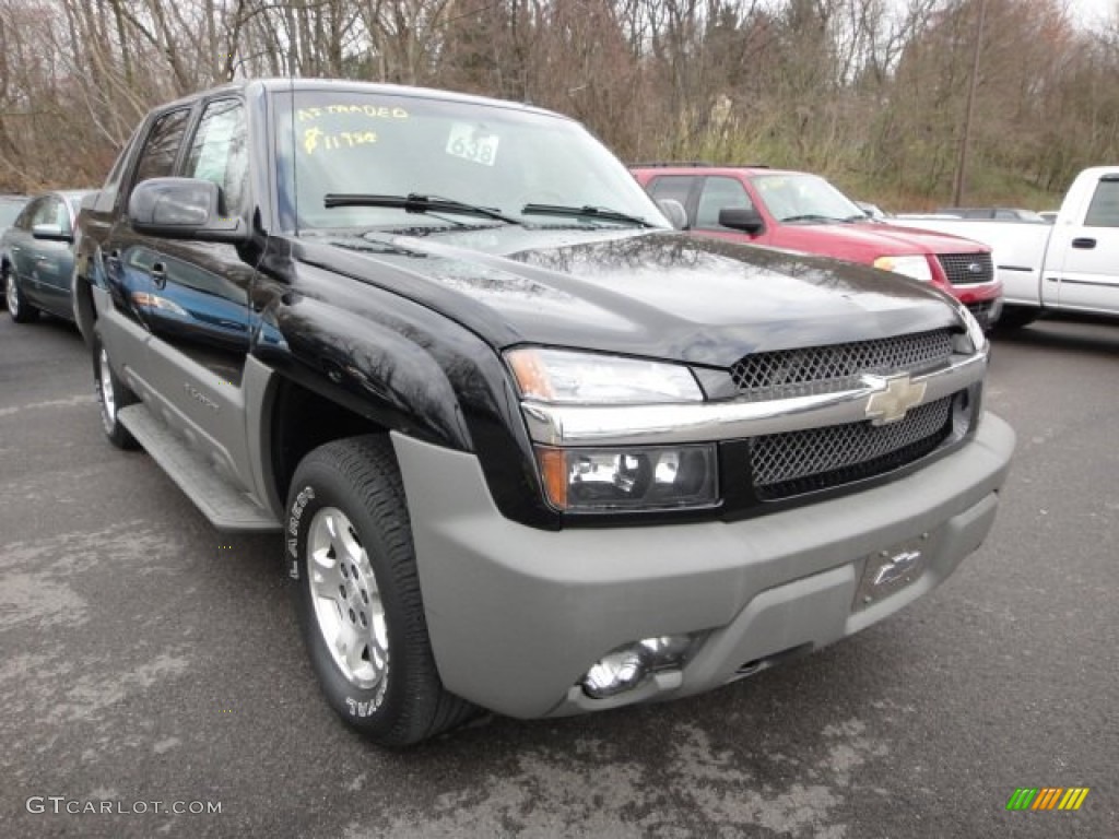 Onyx Black 2002 Chevrolet Avalanche The North Face Edition 4x4 Exterior Photo #62581243