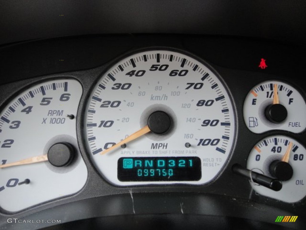 2002 Chevrolet Avalanche The North Face Edition 4x4 Gauges Photo #62581369