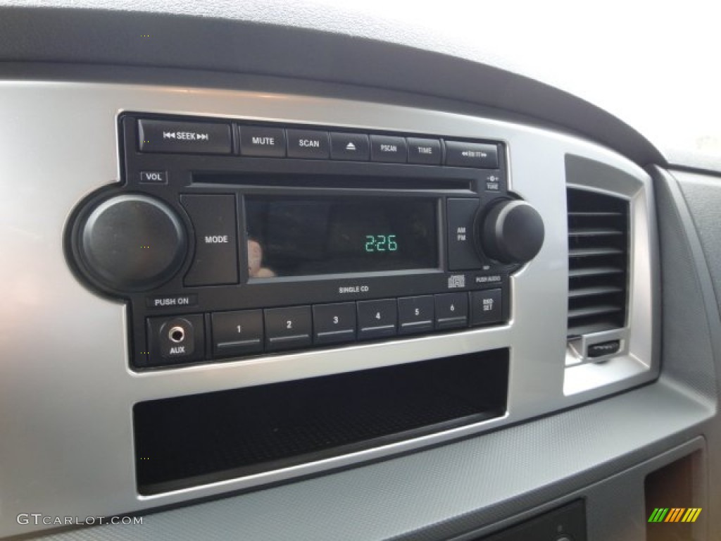 2008 Dodge Ram 1500 SLT Regular Cab 4x4 Audio System Photos