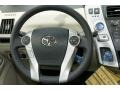2012 Toyota Prius v Bisque Interior Steering Wheel Photo
