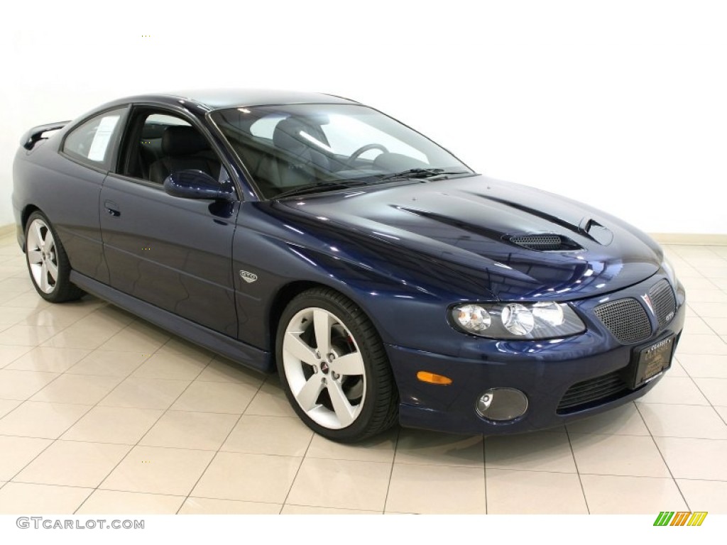 Midnight Blue Metallic 2005 Pontiac GTO Coupe Exterior Photo #62582776