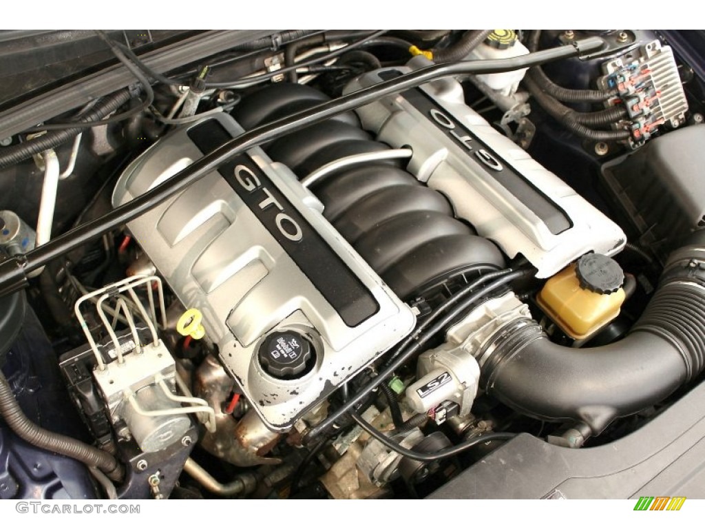 2005 Pontiac GTO Coupe 6.0 Liter OHV 16-Valve LS2 V8 Engine Photo #62582957