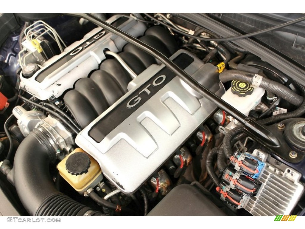 2005 Pontiac GTO Coupe 6.0 Liter OHV 16-Valve LS2 V8 Engine Photo #62582975