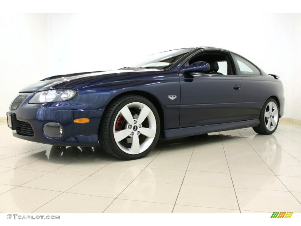 Midnight Blue Metallic 2005 Pontiac GTO Coupe Exterior Photo #62582993