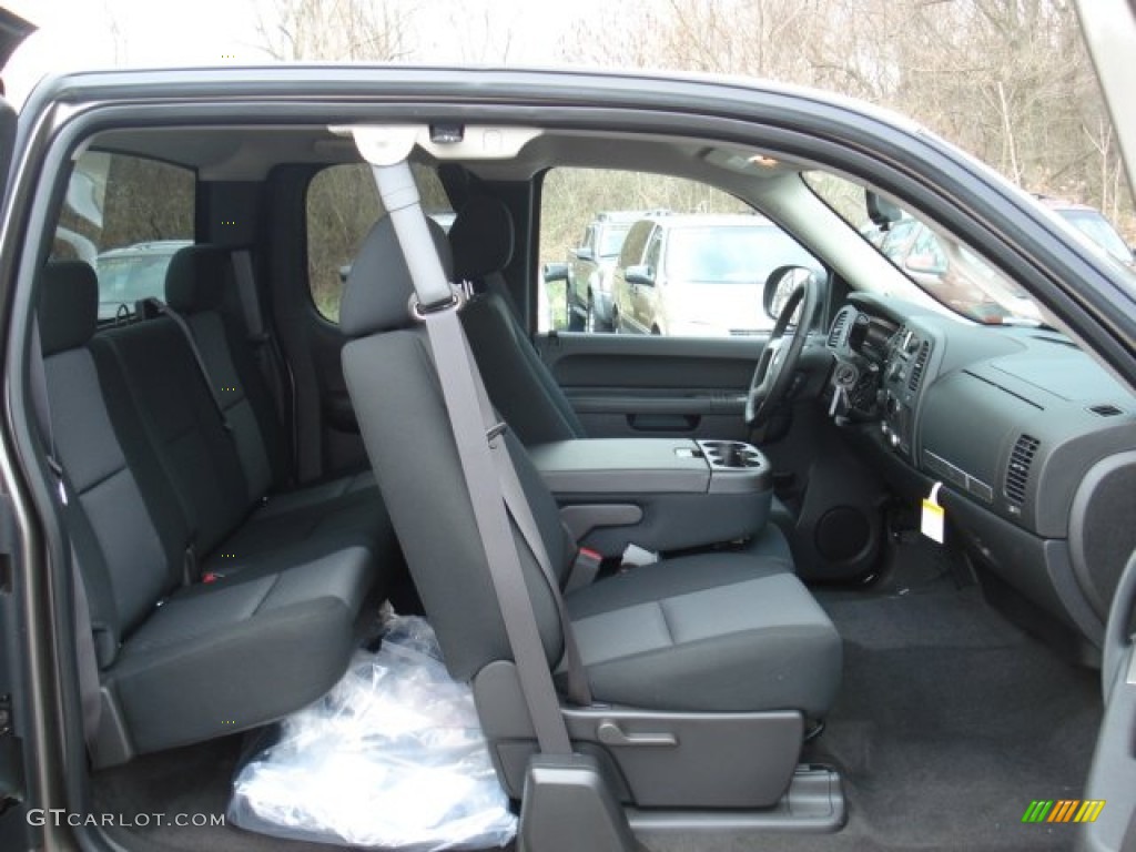 2012 Silverado 1500 LT Extended Cab 4x4 - Mocha Steel Metallic / Ebony photo #16