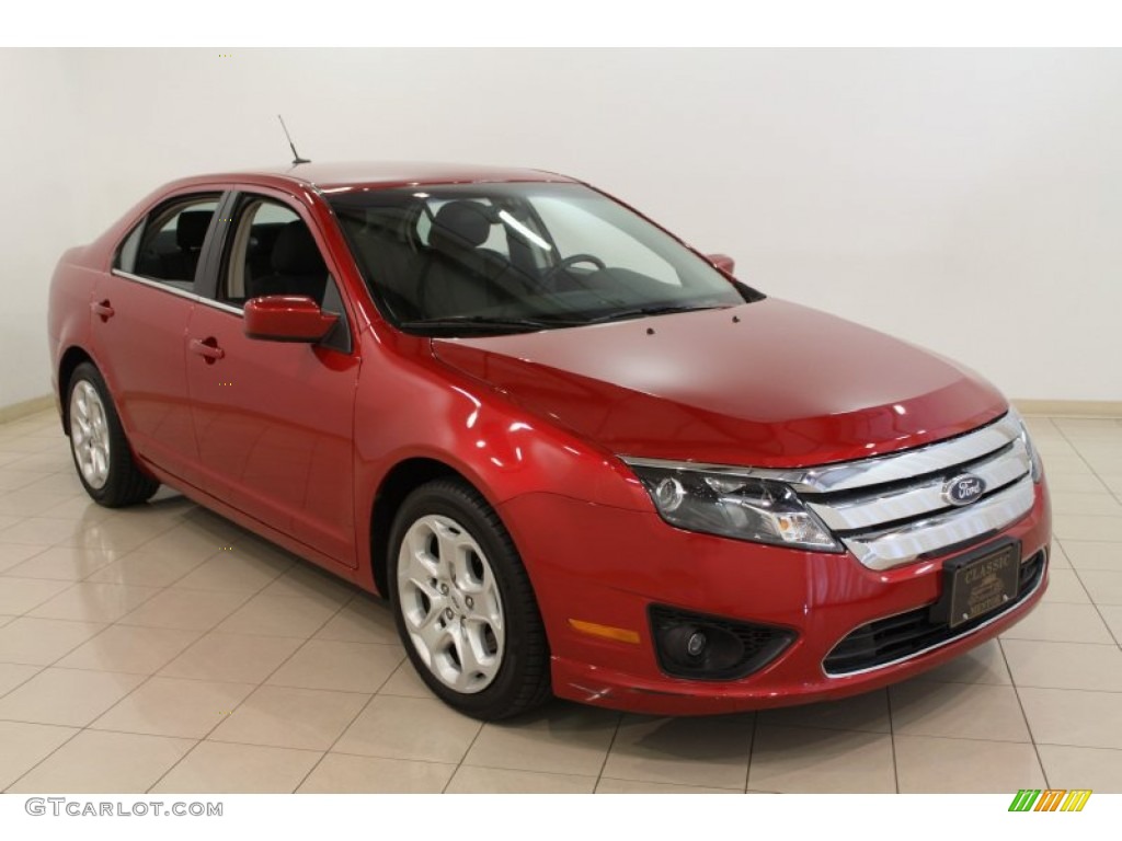 Red Candy Metallic 2011 Ford Fusion SE Exterior Photo #62584122