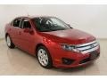 Red Candy Metallic 2011 Ford Fusion SE Exterior