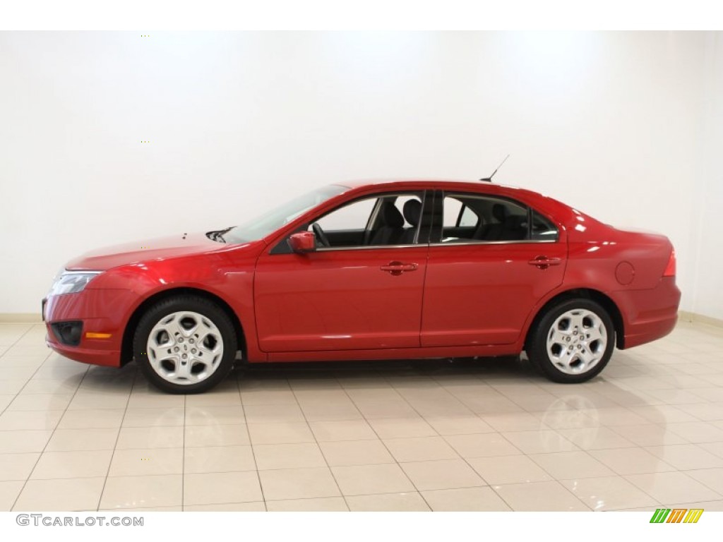 Red Candy Metallic 2011 Ford Fusion SE Exterior Photo #62584149