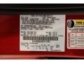 U6: Red Candy Metallic 2011 Ford Fusion SE Color Code