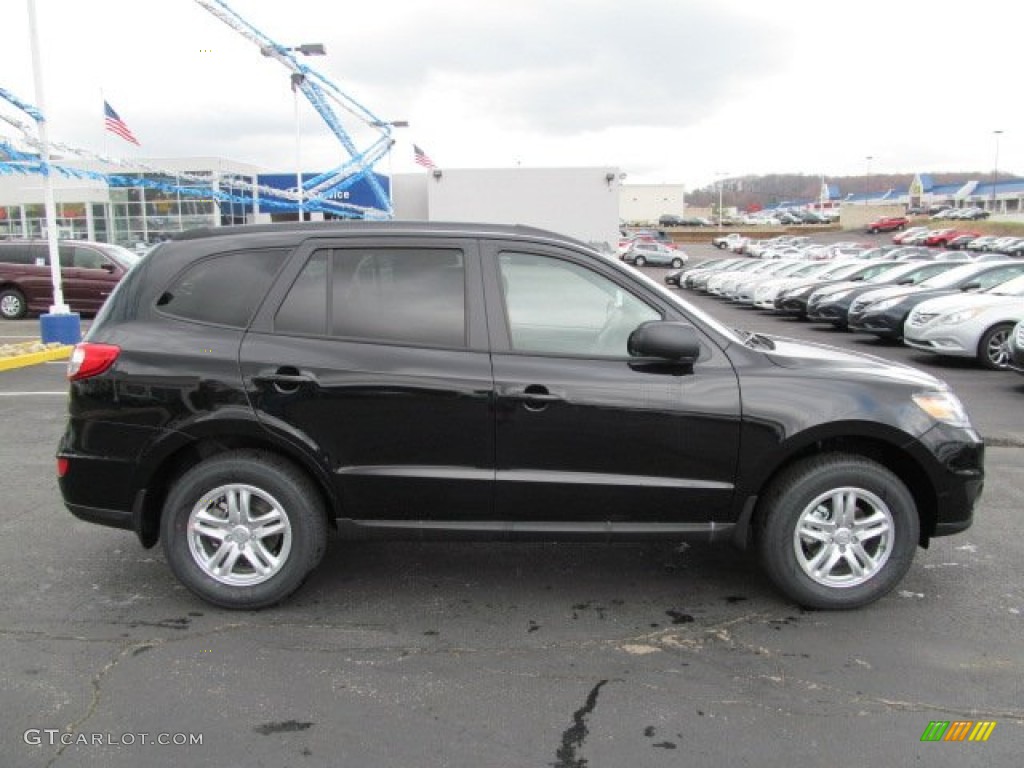 Twilight Black 2012 Hyundai Santa Fe GLS V6 Exterior Photo #62585469