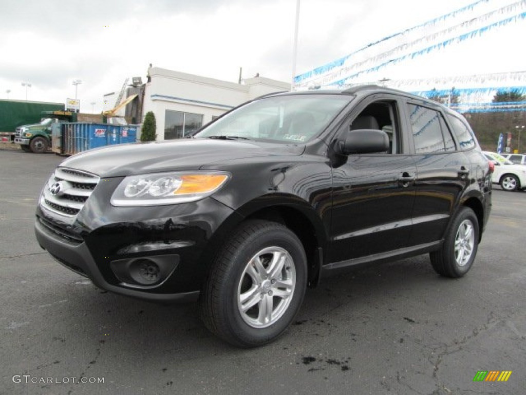 Twilight Black 2012 Hyundai Santa Fe GLS V6 Exterior Photo #62585478