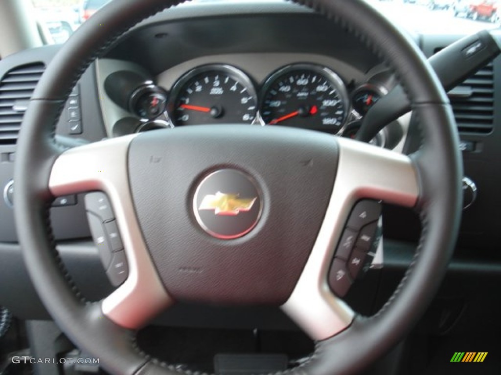 2012 Silverado 1500 LT Extended Cab 4x4 - Mocha Steel Metallic / Ebony photo #18