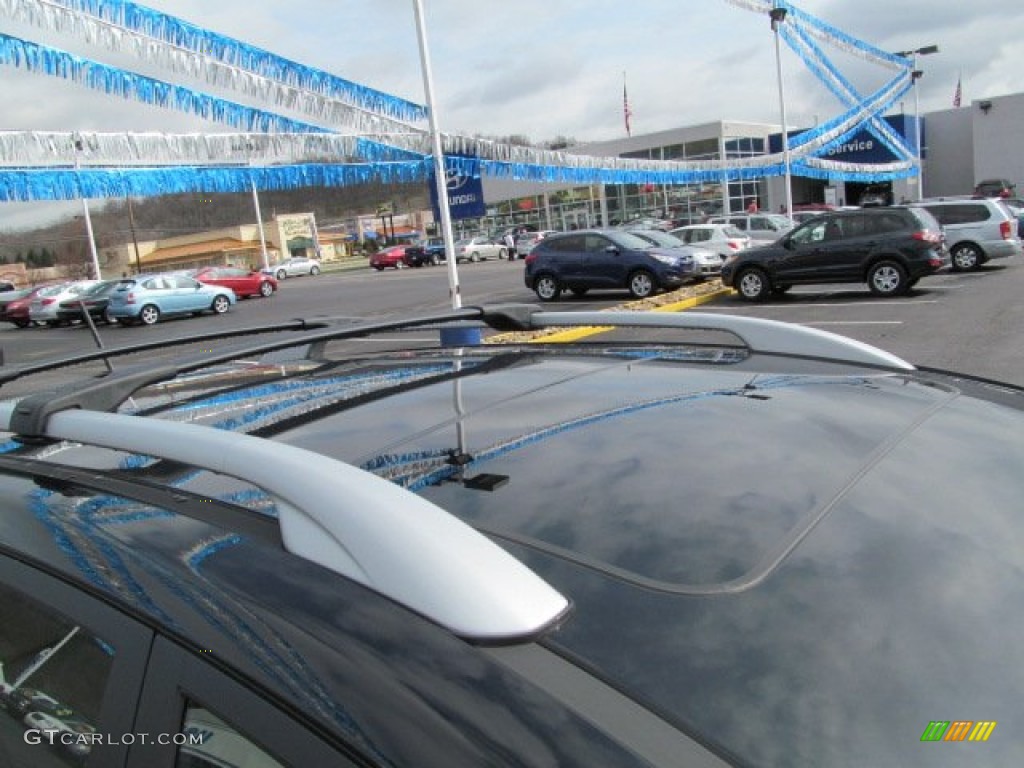 2012 Elantra SE Touring - Black Noir Pearl / Beige photo #3