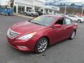 2012 Sparkling Ruby Red Hyundai Sonata SE  photo #4