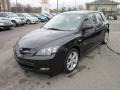 2008 Black Mica Mazda MAZDA3 s Touring Hatchback  photo #3