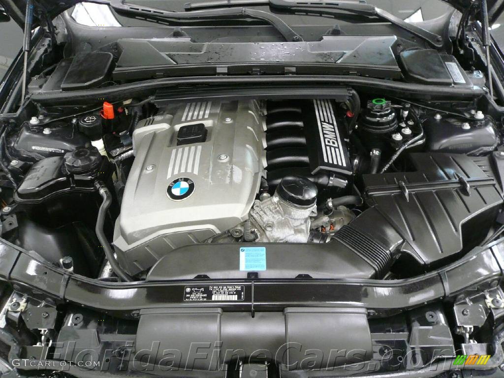 2006 3 Series 330i Sedan - Jet Black / Beige photo #9