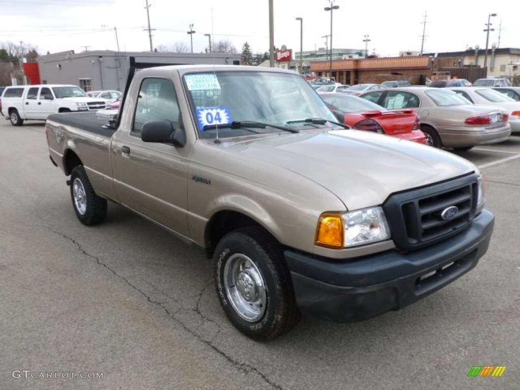 Arizona Beige Metallic 2004 Ford Ranger XL Regular Cab Exterior Photo #62588106