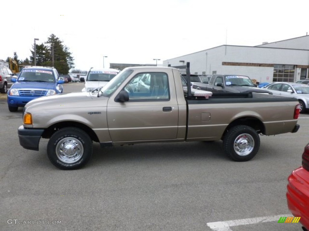 Arizona Beige Metallic 2004 Ford Ranger XL Regular Cab Exterior Photo #62588133