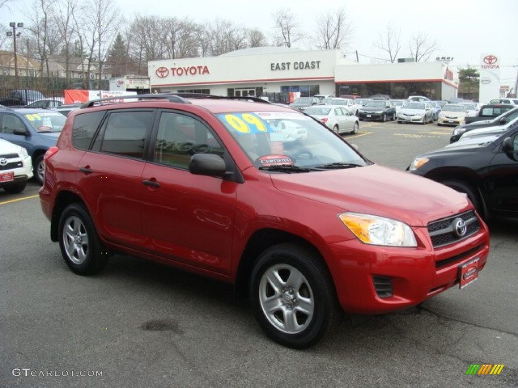 Barcelona Red Metallic Toyota RAV4