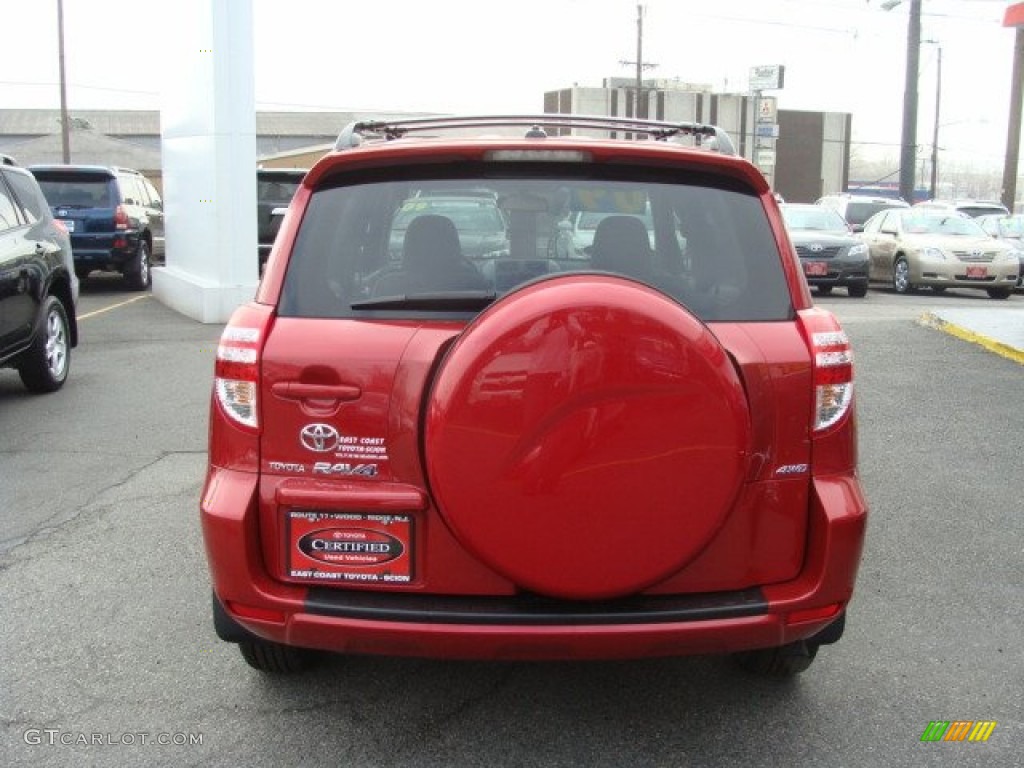 2009 RAV4 4WD - Barcelona Red Metallic / Sand Beige photo #5