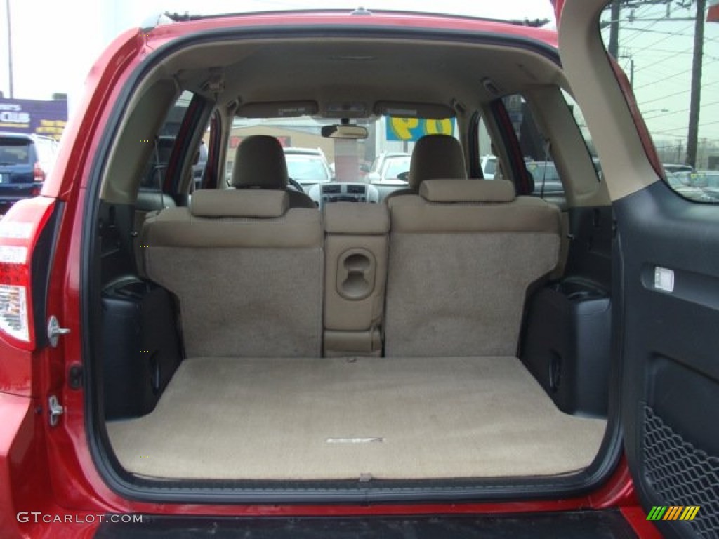 2009 RAV4 4WD - Barcelona Red Metallic / Sand Beige photo #13