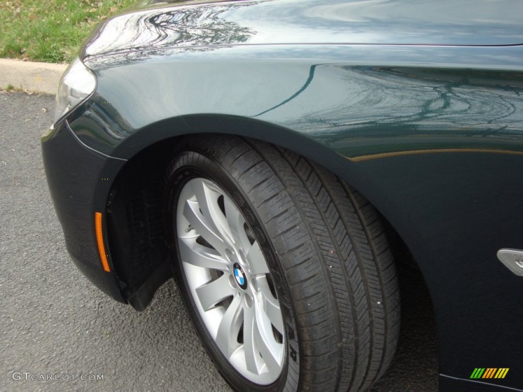 2011 7 Series 750Li xDrive Sedan - Deep Green Metallic / Oyster/Black photo #4