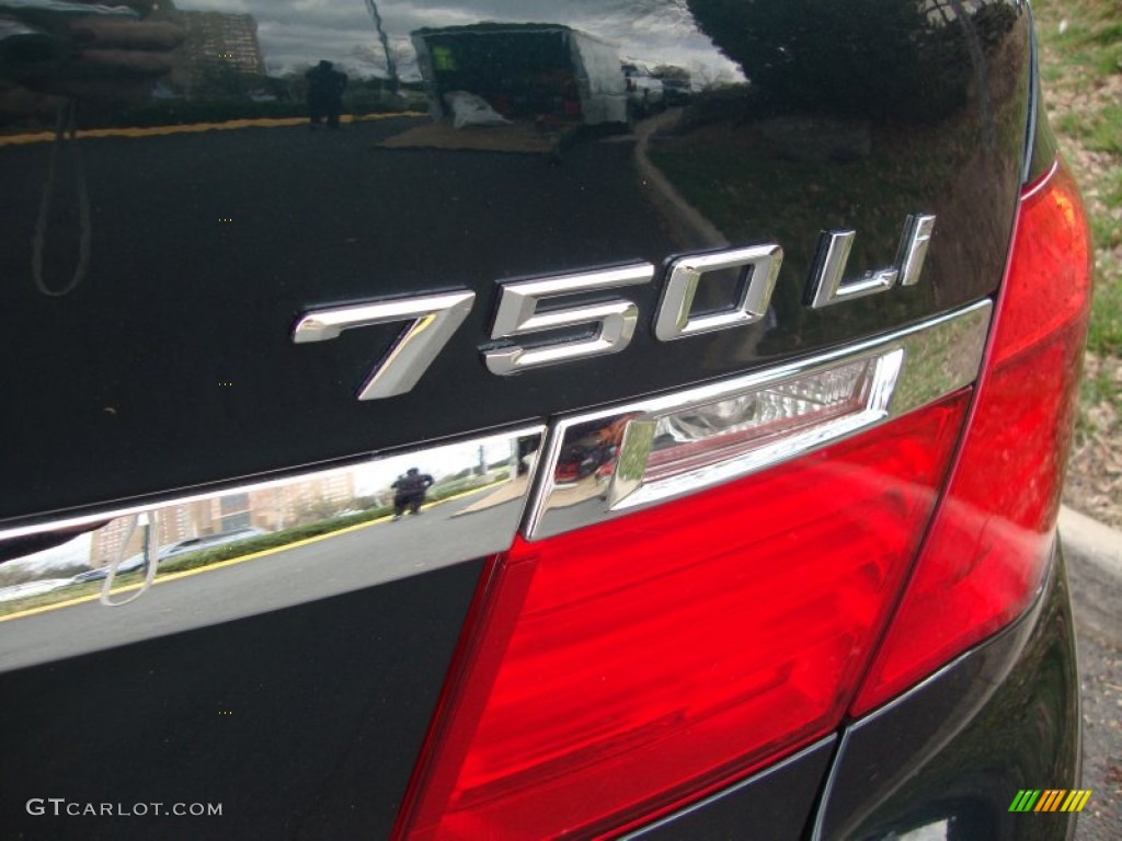 2011 7 Series 750Li xDrive Sedan - Deep Green Metallic / Oyster/Black photo #11