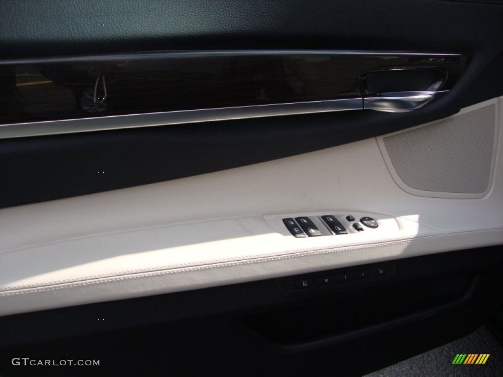 2011 7 Series 750Li xDrive Sedan - Deep Green Metallic / Oyster/Black photo #16