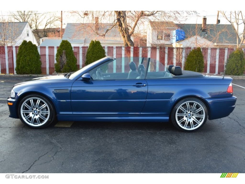 Mystic Blue Metallic 2005 BMW M3 Convertible Exterior Photo #62589321