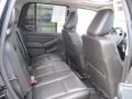 2009 Ford Explorer Sport Trac Charcoal Black Interior Rear Seat Photo