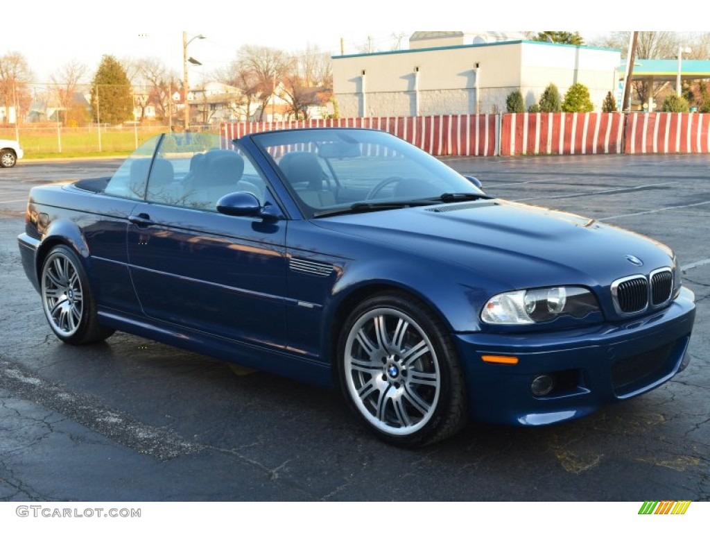 Mystic Blue Metallic 2005 BMW M3 Convertible Exterior Photo #62589363